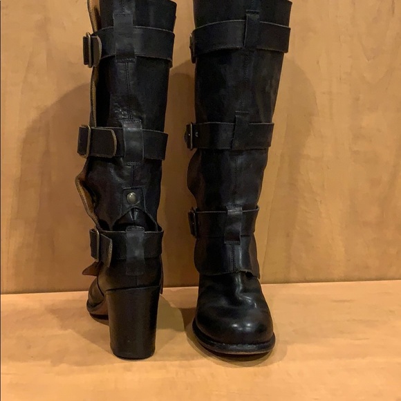 Fiorentini + Baker convertible black moto boots - Picture 2 of 5